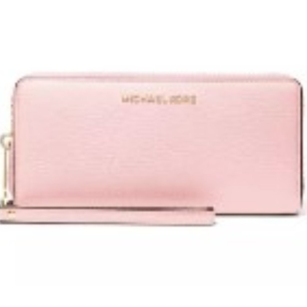 Michael Kors Jet Set Travel Wallet Wristlet  Blossom NWT